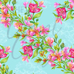 Peony Pattern Adhesive Vinyl