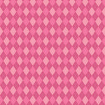 Pink Argyle - Adhesive Vinyl