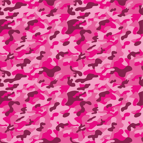 Pink Camo - Adhesive Vinyl