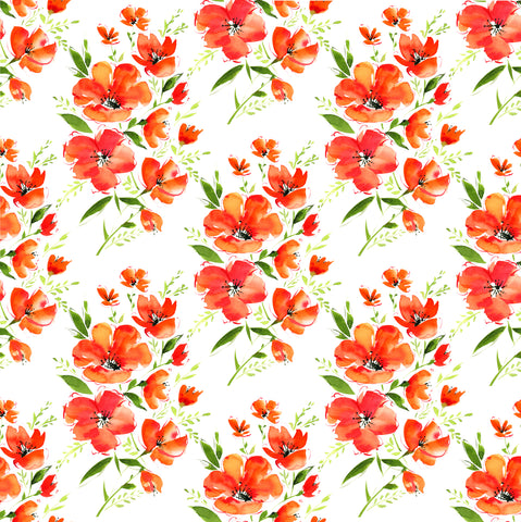 Poppy Print - Adhesive Vinyl