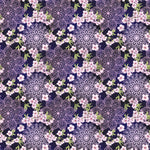 Purple Floral Mandala Adhesive Vinyl