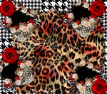 Red Roses and Houndstooth wraps and decal- 6 Designs