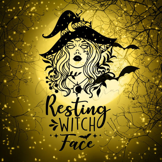 Resting Witch face Wrap