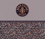 SB Zero F*cks Given 20 or 30 oz Skinny Adhesive Vinyl Wrap