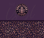 SB Zero F*cks Given 20 or 30 oz Skinny Adhesive Vinyl Wrap
