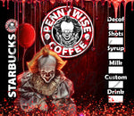 Scary Bux 20 or 30 oz Skinny Adhesive Vinyl Wrap