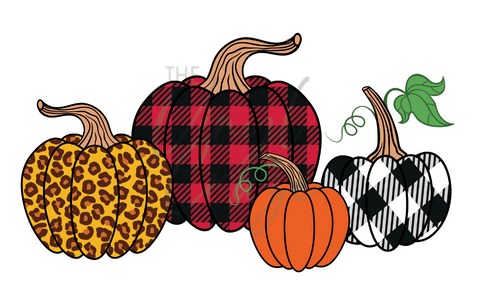 Pumpkin Patch UV DTF Decal