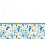 Seahorse Swears Like A Sailor 20 or 30 oz Skinny Adhesive Vinyl Wrap