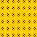 Yellow Polka Dot Bikini - Adhesive Vinyl