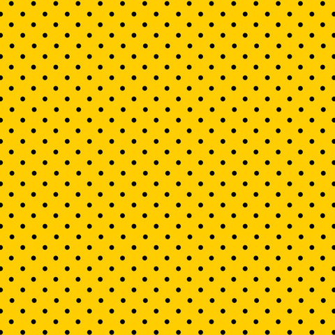 Yellow Polka Dot Bikini - Adhesive Vinyl