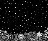 Snowflakes are Falling JPEG Download