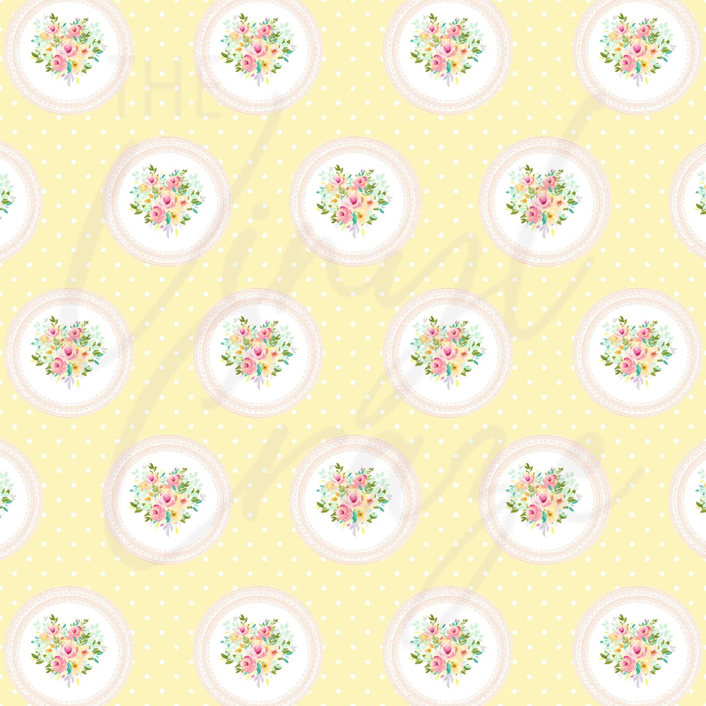 Spring Flower Adhesive Vinyl Collection