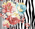 Striped Zebra Floral