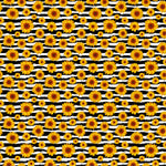Sunflower Stripe - Adhesive Vinyl