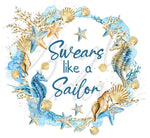 Swears Like A Sailor UV DTF Decal