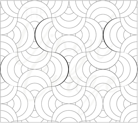 Swirls 20oz Straight Cut file SVG