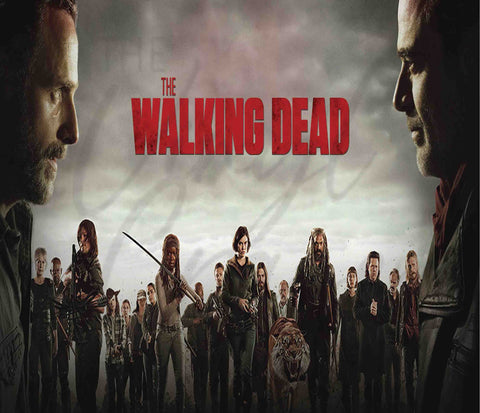 The Walking Dead 20 or 30 oz Skinny Adhesive Vinyl Wrap