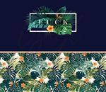 Tropical F*ck 20 or 30 oz Skinny Adhesive Vinyl Wrap