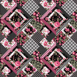 Valentine's Patchwork Adhesive Vinyl