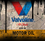 Valvoline Motor Oil Adhesive Vinyl Wrap