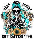 Western Leopard Dead Inside UV DTF Decal