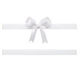 White bow Adhesive Vinyl Decal