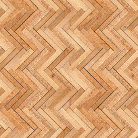 Wood Floor Tangram - Adhesive Vinyl