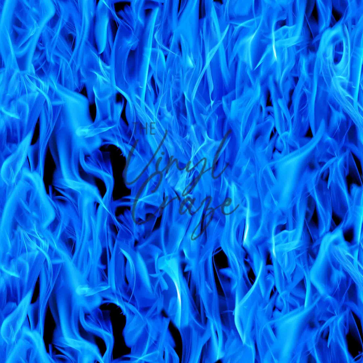 Blue Flame - Adhesive Vinyl