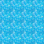 Bubbles On blue! - Adhesive Vinyl