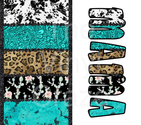 Rainbow Leopard - Adhesive Vinyl – The Vinyl Craze