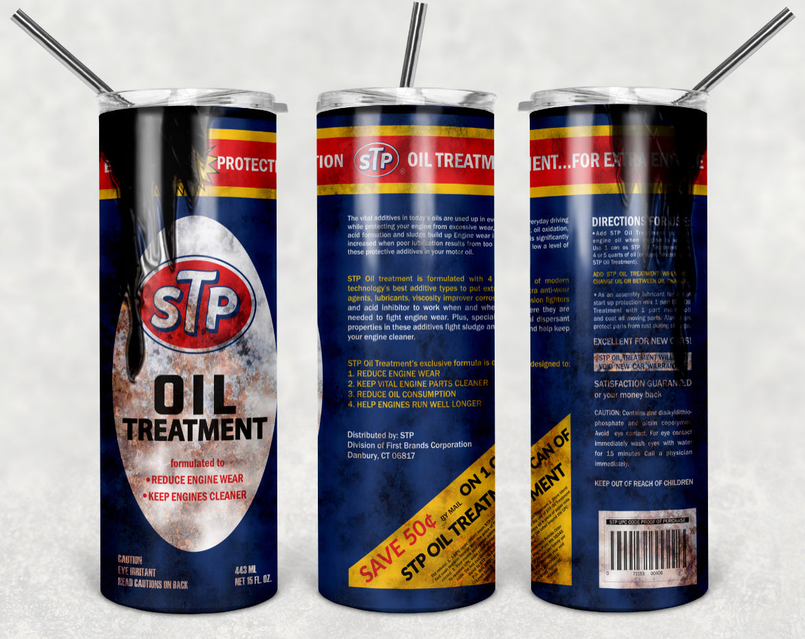 STP Oil Adhesive Vinyl Wrap