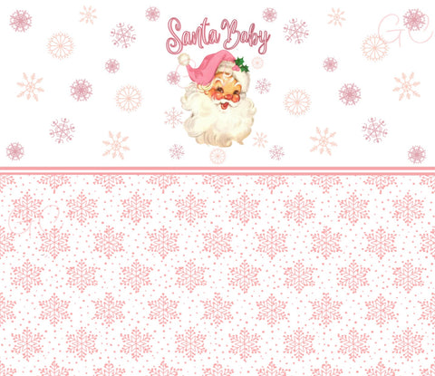 Santa Baby Wrap Digital Download JPG