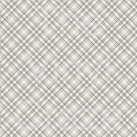 Gray Plaid Adhesive Vinyl