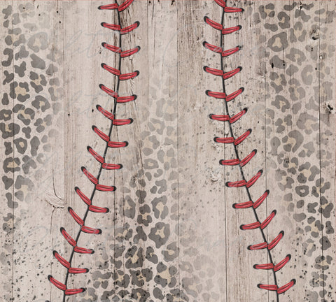 Baseball Leopard Adhesive Vinyl Wrap