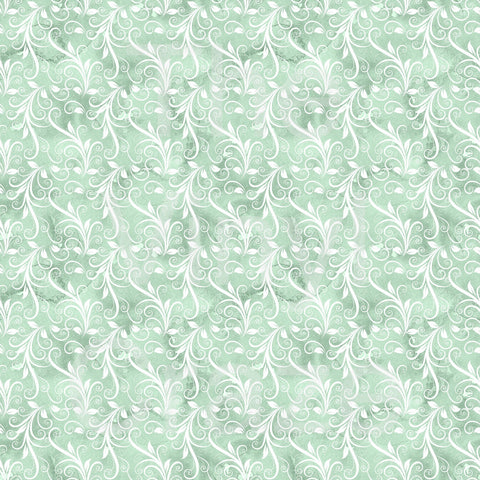 Mint Green Swirls Adhesive Vinyl