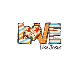 Love Like Jesus UV DTF Decal