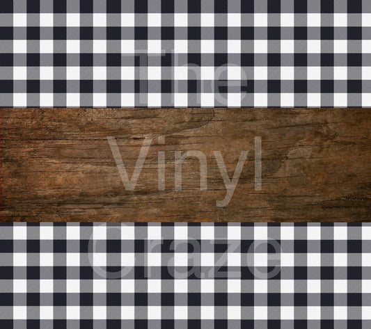 Plank On Plaid Adhesive Vinyl