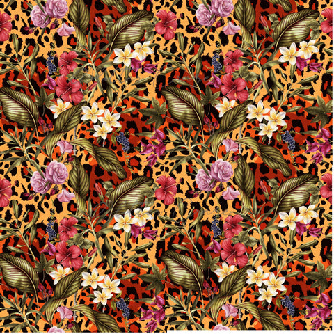 Tropical Leopard 2 Adhesive Vinyl