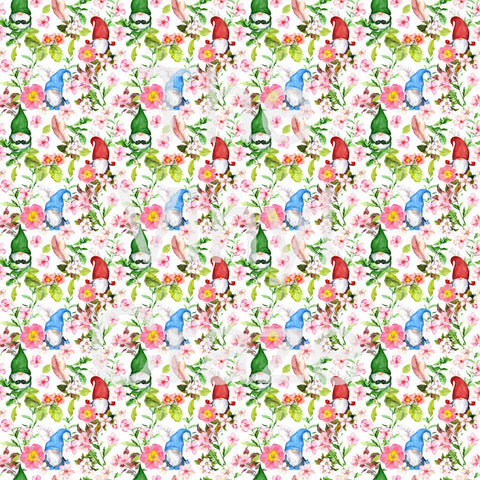 Springtime Gnomes Adhesive Vinyl