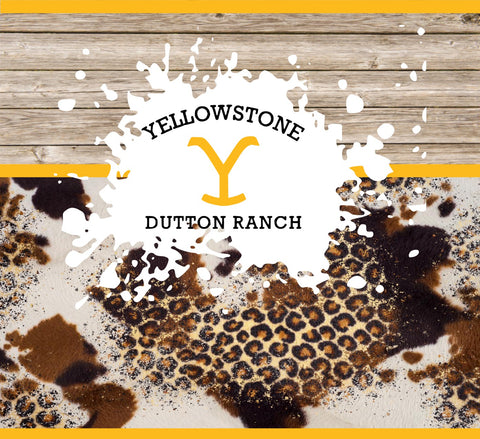 Yellowstone TV Show Dutton Ranch Premium Kraft Roll Gift Wrap