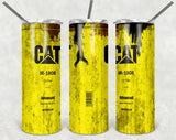 CAT Oil Adhesive Vinyl Wrap