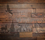 Embossed Deer Wrap Digital Download JPG