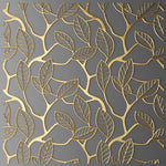 Large Print Gold Lattice - Adhesive Vinyl