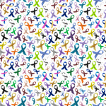 Multi-color Awareness Ribbons - Adhesive Vinyl