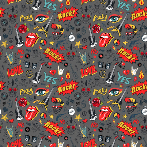 Rock It Baby - Adhesive Vinyl